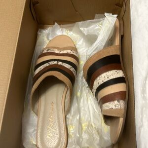 Matisse multi-print sandal